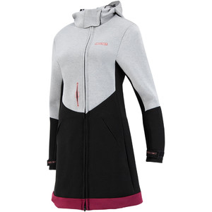 2023 Prolimit Womens Pure Racer Oxygen Wetsuit Jacket 05041 - Grey / Black / Wine